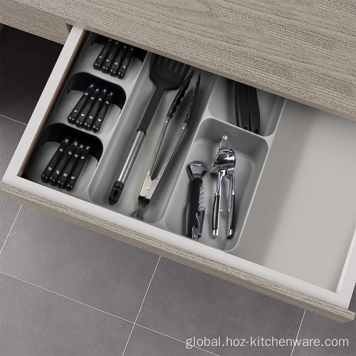 Storage Holders & Racks Expandable Drawer Organizer for Cutlery Supplier
